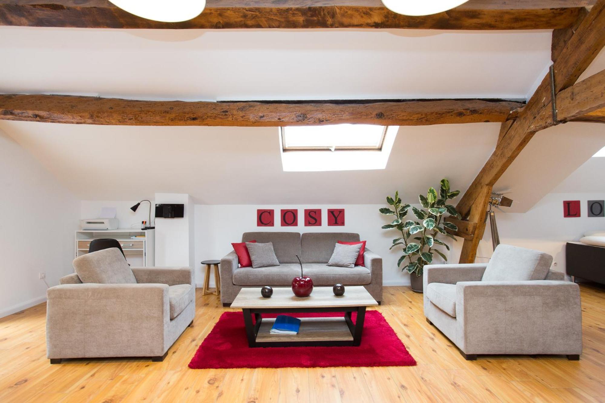 Lb Vacation Rentals I Big Loft 107M2, 10Min Walk To Palais Des Festivals カンヌ エクステリア 写真